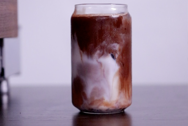 How to Make an Iced Coconut Mocha Latte